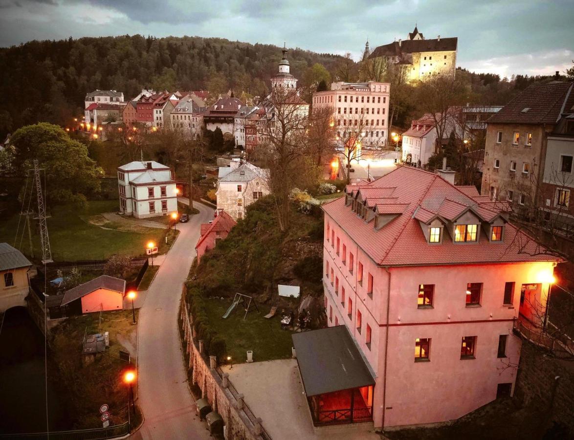 Hotel Stein Elbogen Loket Exterior photo